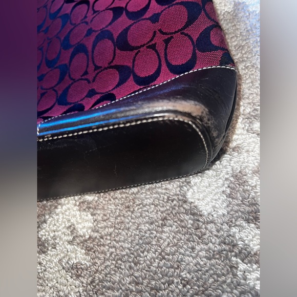 Coach Vintage Canvas HoBo Shoulder Bag ❤️ - Picture 16 of 17